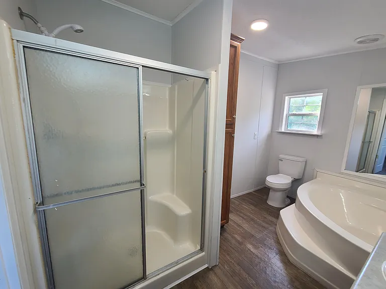 Master shower