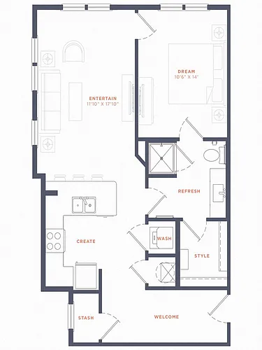Floor plan A6