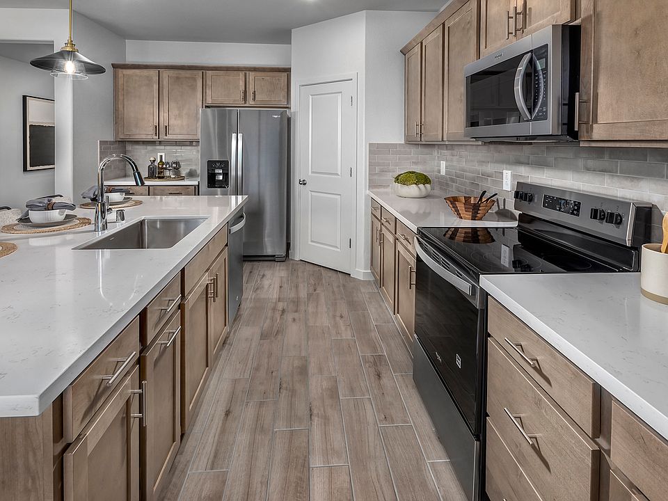 Modeled Residence 3 at Casacala in Brentwood, CA.