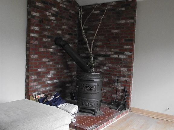 Chubby stove in Gt room