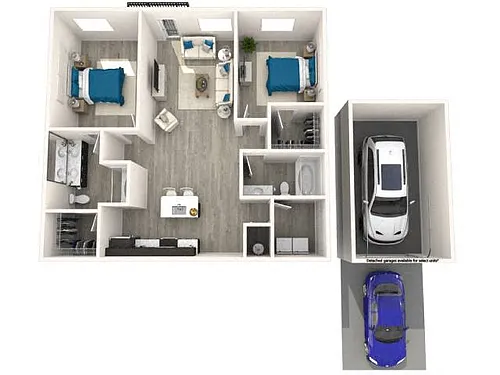 Floor plan B1 Premium with Garage