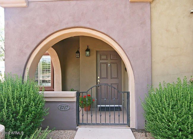 Gated Front Entrance