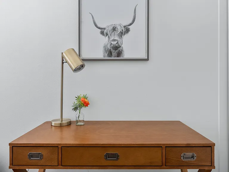 Dedicated work-from-home space