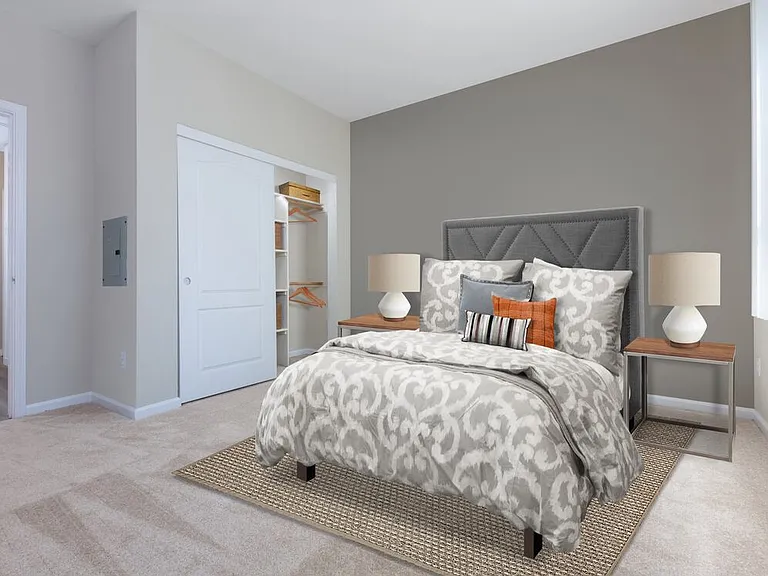 Upgraded Apartment Home Guest Bedroom
