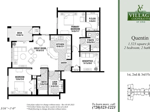 Quentin Plan, Village Cooperative of Erie (Active Adults 62+)