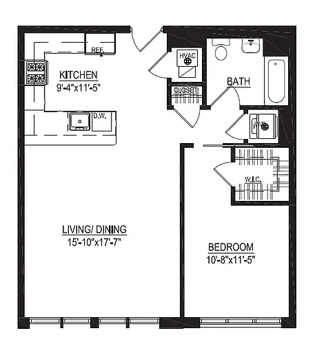 Floor plan 11E