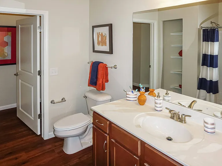 Bathroom with Large Vanity