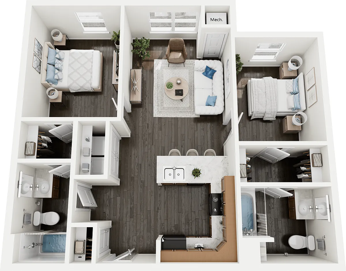 Floor plan B2