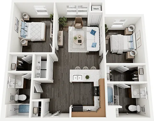 Floor plan B2
