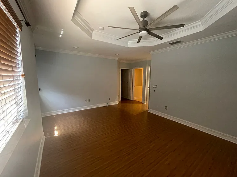 Master bedroom walk in closet