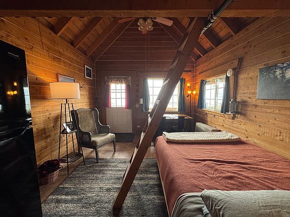 Looking from the Back of the Cabin to the Front