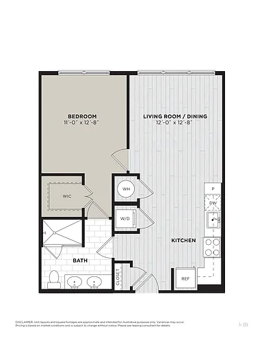 Floor plan A1E