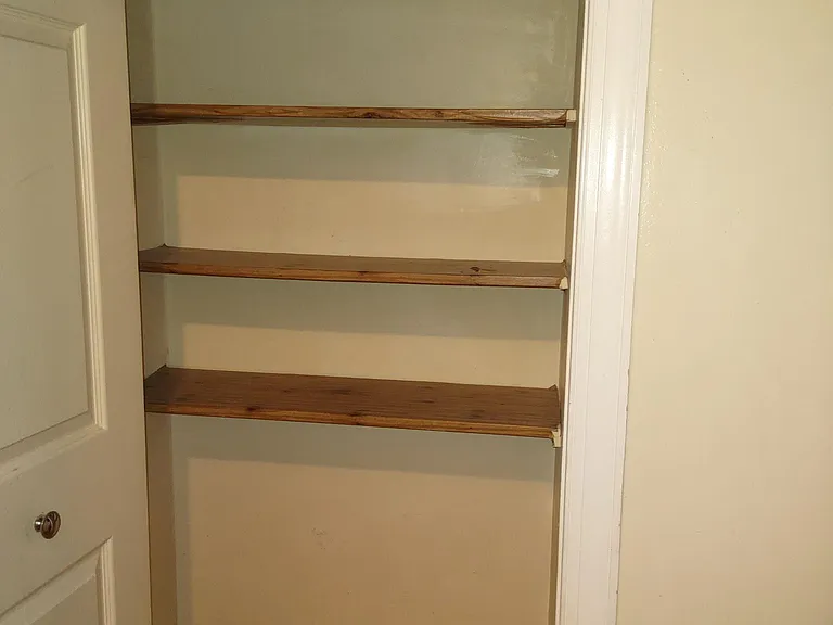 Hallway linen closet
