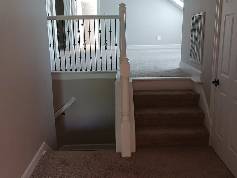 Small step up to 5th bedroom and bonus areas