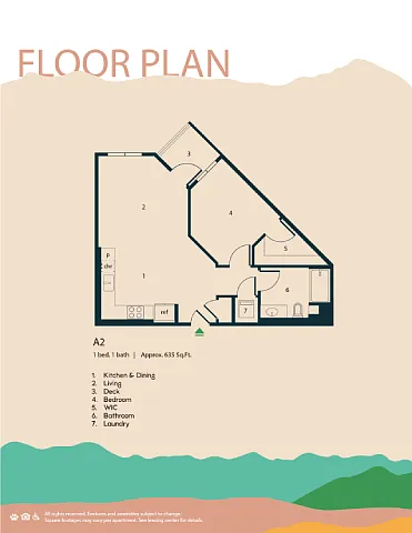 Floor plan A2
