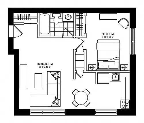 Floor plan 2088W-C