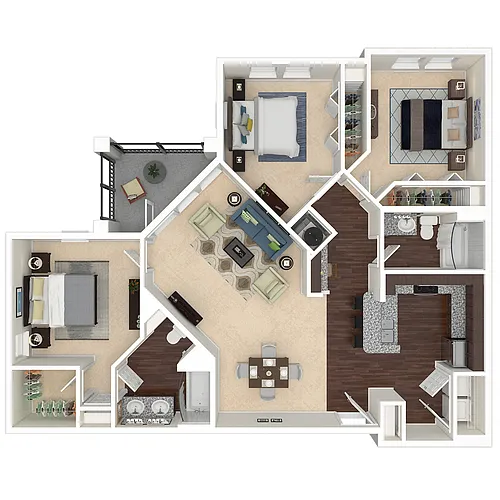 Floor plan 3A