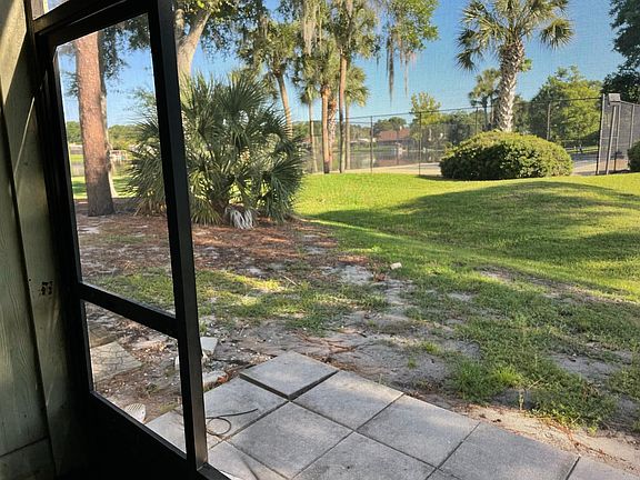 View from patio