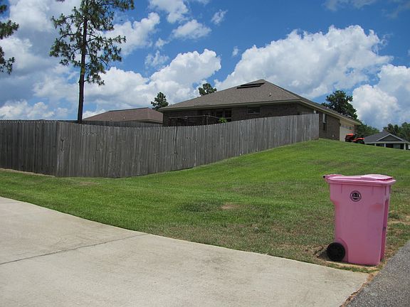 Spacious fenced in yard. 