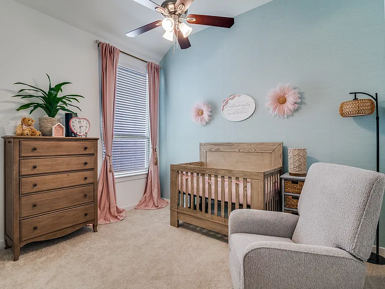 Third bedroom with a walk-in closet.