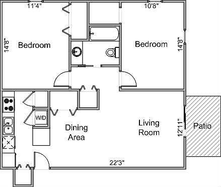 Main Floorplan For 5170 Anton