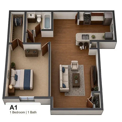 Floor plan A1