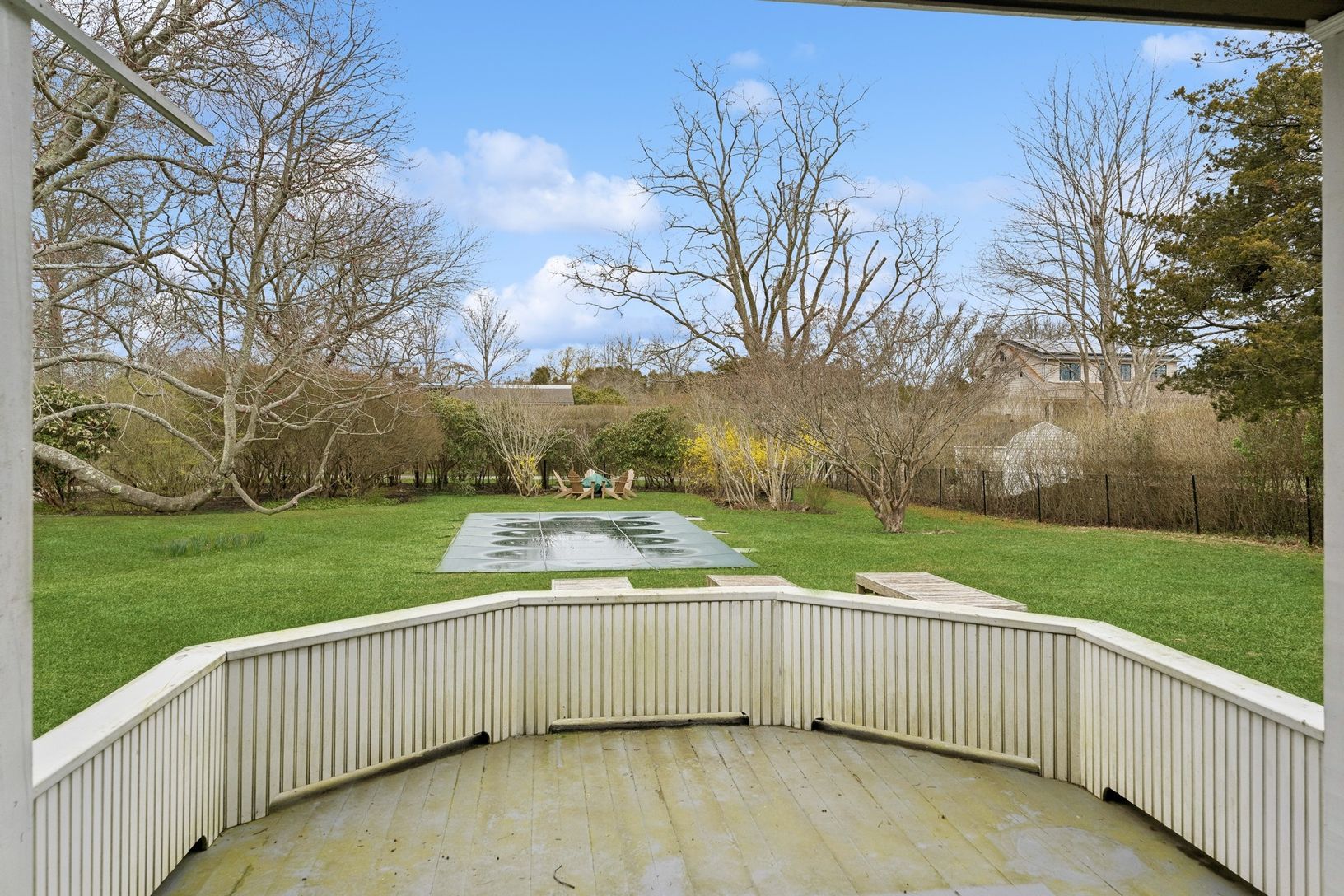  BACK PORCH DECK AREA