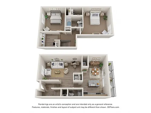 Floor plan B4 - Townhome