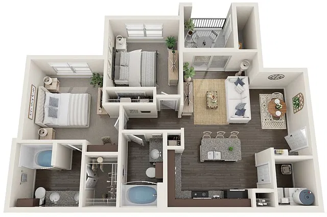Floor plan B1