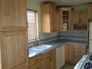 Remodeled kitchen