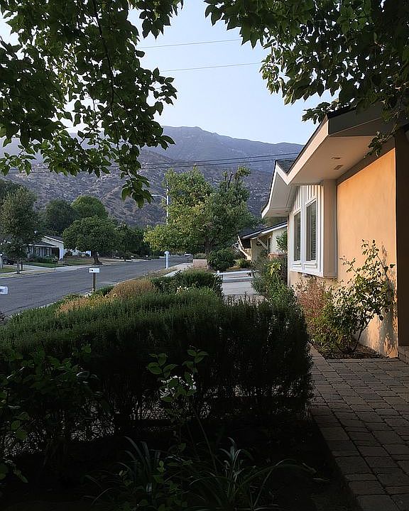 View from the front