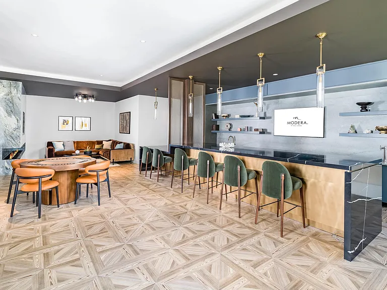 Step into the clubhouse at Modera Pomona and elevate your lifestyle.