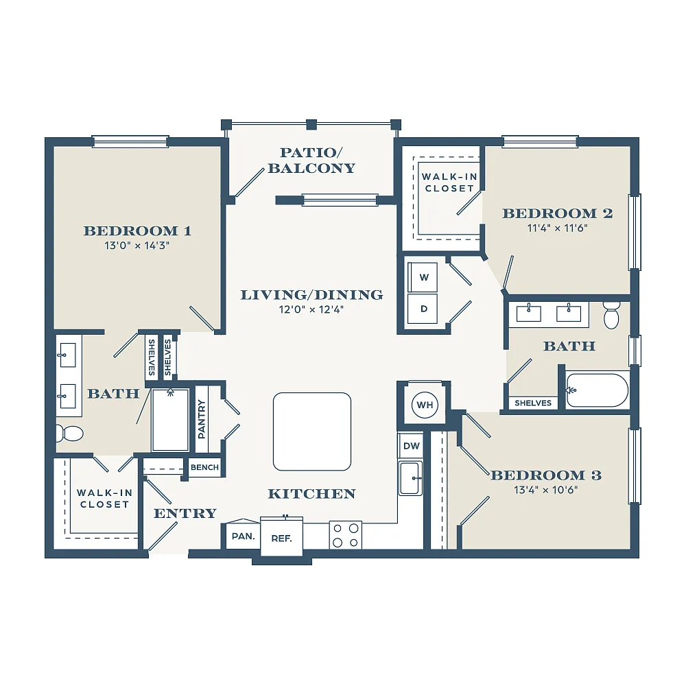Floor plan C1