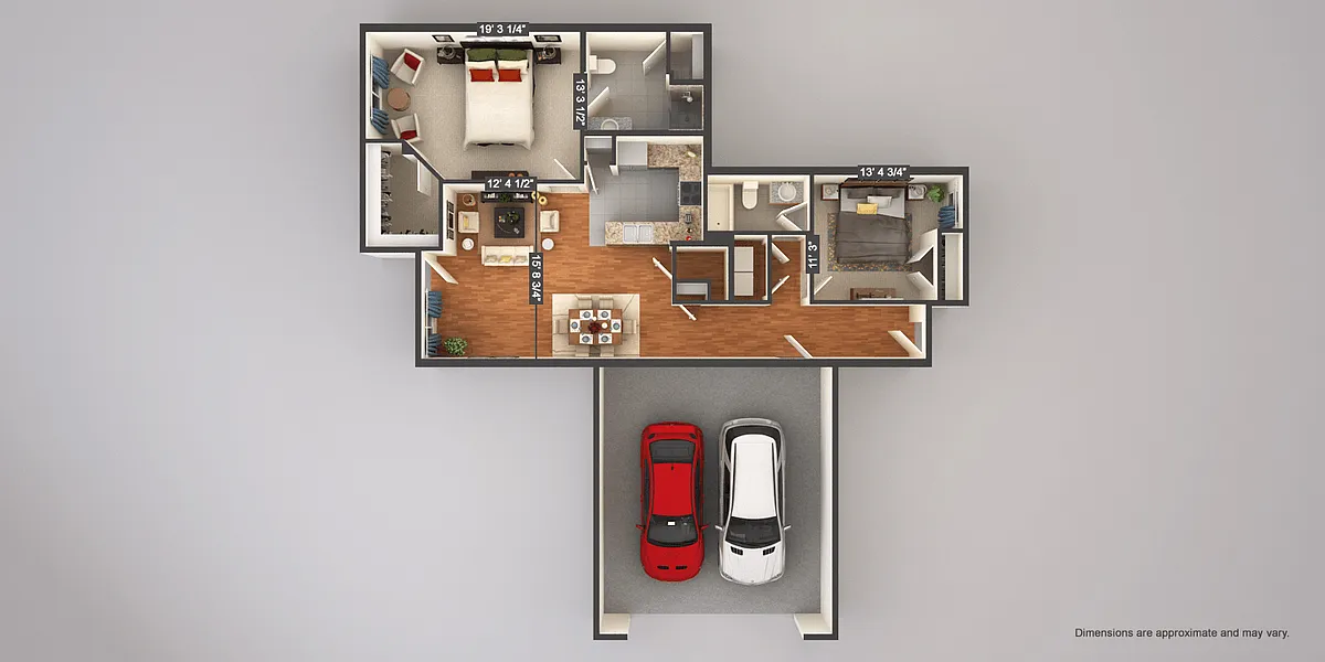 Floor plan B