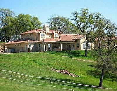 Back of house on hill