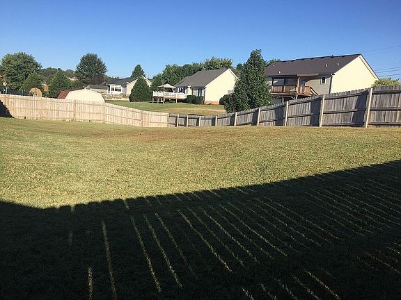 Showing gentle slope