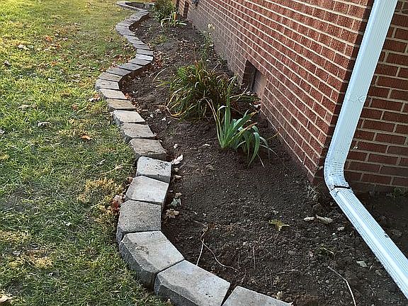 New landscaping 