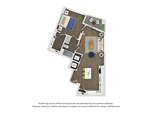 Floor plan A13