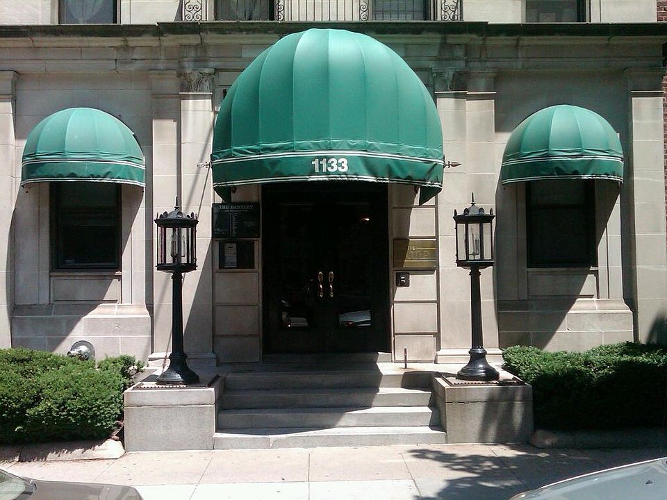 Front of the building; secure