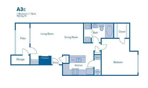 Floor plan A3E