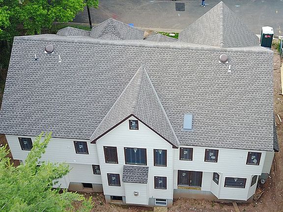 rear of the house