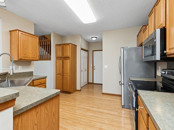 Kitchen with stainless steel appliences