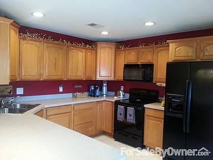 Kitchen with Kenmore appliances