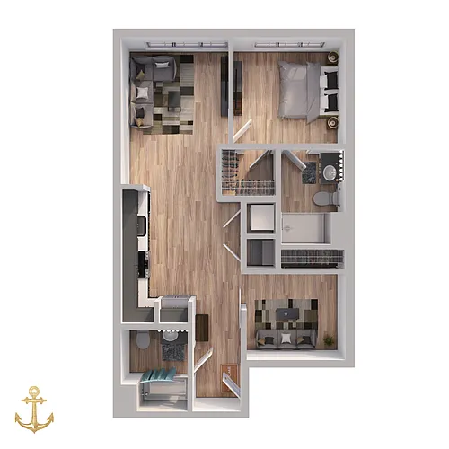 Floor plan B7