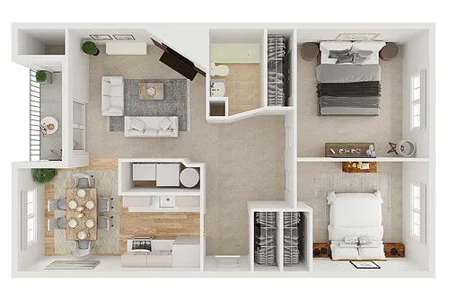 Floor plan 2X1