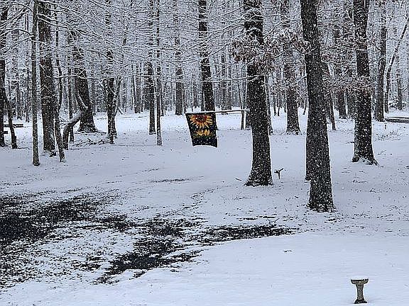 Light snow is fun! 