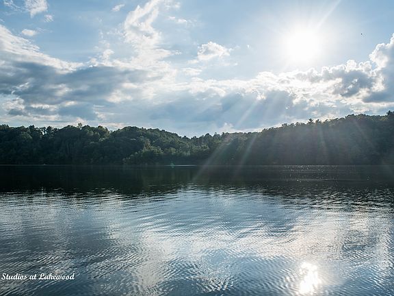 Lake view from front deck