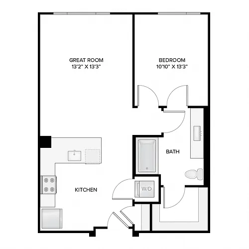 Floor plan The Jefferson