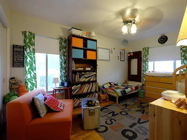 Secondary, rear Bedroom