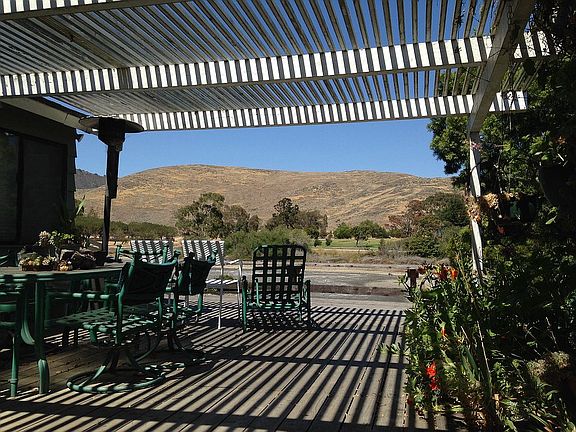 Covered patio